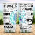 Watercolor Tumbler 20oz Stainless Steel Insulated Tumblers Coffee Travel Mug Cup Gift for Birthday Mother's Day gift