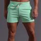 Men's Sweat Shorts Shorts Pocket Drawstring Elastic Waist Plain Comfort Breathable Short Holiday Beach Weekend Fashion Casual Dark Khaki Light Khaki Micro-elastic