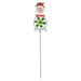 Sueyeuwdi Christmas Metal Windmill Yard Stake Rustic Santa Snowman Deer Yard Stake Outdoor Decor Room Decor Garden Decor 50*15*4cm