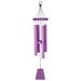 WZHXIN Home Decor Colorful Outdoor Metal Four Tube Music Wind Chime ornament Decoration Clearance Purple Birthday Gifts for Women