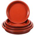 12 Pcs Flower Pot Tray Plants Plant Trays Round Shaped Plant Saucer Water Trays Plant Pot Saucers Planter Base Saucer