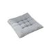 Paaisye Square Chair Pads Seat Cushions Chair Cushion with Ties Back Thicken Seat Cushion Dormitory Floor Chair for Outdoor Indoor Garden Patio Home Kitchen Office Sofa Chair Seat Square 16 X16