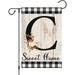 Winter Snowman Garden Flag 12x18 Double Sided Burlap Small Snow Welcome Winter Tree Garden Yard House Flags Winter Christmas Outside Outdoor House Decor (ONLY FLAG)