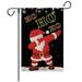 Double Sided Garden Flag Candy Cane Reindeer House Flag Outdoor Yard Decoration Christmas Winter 12x18h