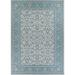 Couristan Marseille Carmoux Indoor/Outdoor Area Rug 3 9 x 5 5 Azure