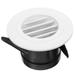 Yueyihe Soffit Vent Cover Round Air Vent Louver Interior AC Vent Cover Reusable Vent Cover