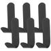 6 Pcs Coat Hook Key Hat-and-coat Hooks No-punch Wall Mounted Holder Creative Clothes Holders