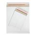 MMBM Photo Document Mailers 11x13.5 Inch 100 Pack White Rigid Cardboard Envelope Shipping Mailers Self Peel & Seal