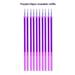 Kawaii Color Ink Erasable Pen Set Washable handle Ballpoint Pens for Office School Supplies Writing Exam Spare Stationery 10pcs Purple refill
