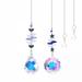 2pcs Crystal Pendants Crystal Ornament Clear Crystal Suncatcher Tree Wall Window Car Hanging Crystal Prisms Ball for Home Office pcs Garden Decor
