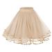 Women S Candy Color Multicolor Skirt Support Half Body Puff Petticoat Colorful Small Short Skirt Cage Skirt Jean Skirts Maternity Pencil Skirt Swim Cover up Skirt Tennis Skirt for Women Sparkly Skirts