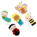 Finger Doll 5 Pcs Puppet for Kids Mini Puppets Pupsicle Baby Dolls Toy Cartoon Cloth Child Toddler