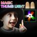 JGJJUGN LED Finger Light Rings Kids Children Party Favors Spoof Toys Flashing Colorful LED Light Up Bumpy Jelly Rubber Rings Finger Toys for Parties Event Favors Raves Concert Shows Gifts