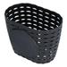 Kids Bike Basket Bicycle Handlebar Basket Cute Bicycle Front Handlebar Basket with Adjustable Straps for Boys Girls Toddlers 4.7 x 5.9 x 7.9inch Black