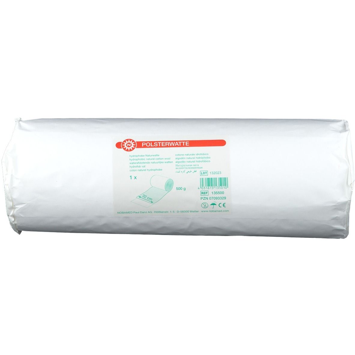 Polsterwatte Rolle 500 g Watte Image