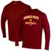 Men's Under Armour Maroon Minnesota Duluth Bulldogs Arch Softball Performance Long Sleeve T-Shirt