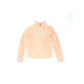 Nike Fleece Jacket: Orange Graphic Jackets & Outerwear - Kids Girl's Size 6X