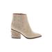 Ankle Boots: Ivory Shoes - Women's Size 7