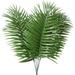 Nvzi Artificial Palm Tree Leaves Tropical Plants Faux Fake Palm Frond Plant Artificial Plants Greenery Flowers for Home Kitchen Party Arrangement Wedding Decorations(Pack of 12)