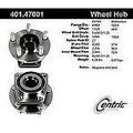 CENTRIC PARTS - HUB ASSEMBLY Fits select: 2009-2014 SUBARU FORESTER 2013-2014 SUBARU OUTBACK