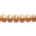 9 - 10mm Peach-Colored Potato Pearls Genuine Gemstone Natural Jewelry Making