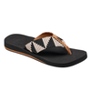 Sandale REEF "REEF SPRING WOVEN", Gr. 40, braun (pebble), Synthetik, sportlich, Schuhe