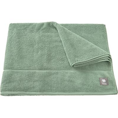 Badetuch MUSTERRING "Solid", grün, B:100cm L:150cm, Frottee, Baumwolle, Handtücher (Packung), hautschmeichelnde Airtouch Qualität Image