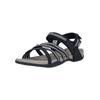 Sandale CRUZ "Aarhus", Damen, Gr. 38, blau (dunkelblau, weiß), Polyurethane, casual, Schuhe, mit praktischem Klettverschluss