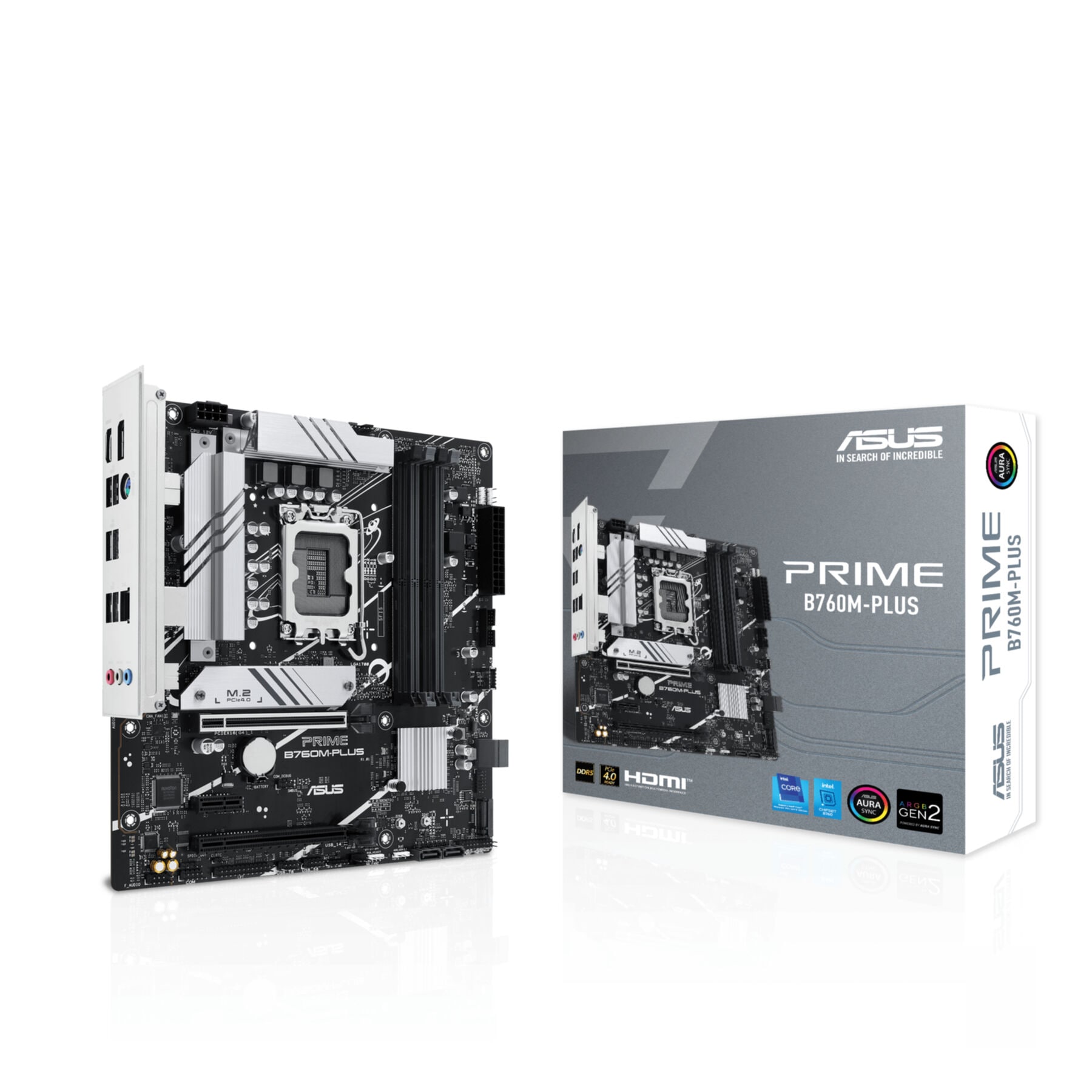 ASUS Mainboard "PRIME B760M-A WIFI D4", ohne farbbezeichnung, B:28cm H:7cm T:28cm, Mainboards Image