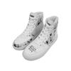 Stiefelette DOGO "Ace Boots Black Cats Only Damen Boots / Female", Damen, Gr. 39, Normalschaft, weiß, Lederimitat, Schuhe, Vegan