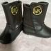 Michael Kors Shoes | Euc Authentic Michael Kors Baby Girl Chocolate Boots Size 2 In Baby. | Color: Brown | Size: 2bb