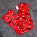 Disney Pants | New Disney Mickey Mouse Sleep Long Pants For Men Size Medium Red Christmas Pants | Color: Red | Size: M