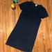 J. Crew Dresses | J. Crew // Short Sleeve Crew Neck 100% Cotton Dress | Color: Black | Size: Xs