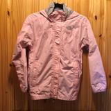 The North Face Jackets & Coats | North Face Hooded Rain Jacket - Child L Fits Adult Small - Light Pink - $16 | Color: Gray/Pink | Size: Lg