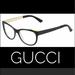 Gucci Accessories | Authentic Gucci Signature Prescription Eyeglasses Frames | Color: Black/Gold | Size: Os