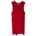 J. Crew Dresses | J. Crew Red Fringe Sleeveless Sweater Dress For Valentine’s Day Size Xl | Color: Red | Size: Xl