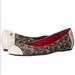 Coach Shoes | Nwot Authentic Coach Chelsea 34a7689 Ballet Flats | Color: Brown/White | Size: 6.5