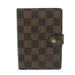 Louis Vuitton Office | Louis Vuitton Damier Ebene Agenda Pm Day Planner Cover | Color: Brown | Size: W3.9 X H5.7 X D0.6inch(Approx)