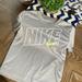 Nike Shirts & Tops | Boys Gray & White Nike Swoosh Soft Active Athletic Dri Fit Short Sleeve Tee | Color: Gray/White | Size: 5b