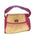 Coach Bags | Coach Parker Pink Natural Straw Small Hobo Shoulder Bag | Color: Pink | Size: Os