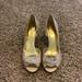 Nine West Shoes | Nine West Beige Heel Size 10 | Color: Cream/Tan | Size: 10