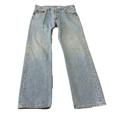 Levi's Jeans | Levi's 501 Original Fit Blue Light Wash Denim Jeans Straight Leg 34 X 32 Mens | Color: Blue | Size: 34