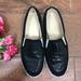 Nine West Shoes | Nine West Loafers Flats Black Leather 7,5m | Color: Black | Size: 7,5m