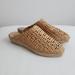 Free People Shoes | Free People Gold Coast Espadrille Mules Sandals Size 10 | Color: Gold | Size: 10