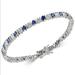Giani Bernini Jewelry | Gianni Bernini Sterling Silver Bracelet | Color: Blue/Silver | Size: Os