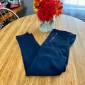 Zara Pants & Jumpsuits | Navy Blue Zara Stretch Dress Pants | Color: Blue | Size: M