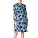 Kate Spade Dresses | Kate Spade Bubble Dot Smocked Long Sleeve Dress Size 0 | Color: Blue | Size: 0