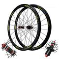 V Brake Road Bike Wheels 700C, Magnesium Alloy Hybrid/Mountain C Brake Carbon Fiber Hub For 7/8/9/10/11 Speed Cassette