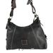 Dooney & Bourke Bags | Genuine Vintage Dooney & Bourke Black Leather Medium East West Slouch Bag | Color: Black/Brown | Size: Medium