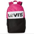 Levi's Accessories | Levi's Girls Rose Violet Logo Laptop Backpack | Color: Silver | Size: Osg